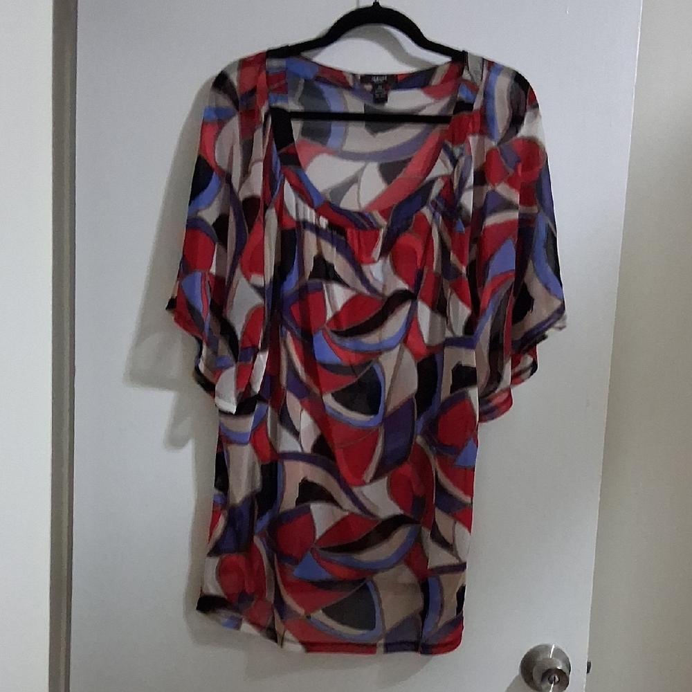 Alfani Sheer Top Size 2X